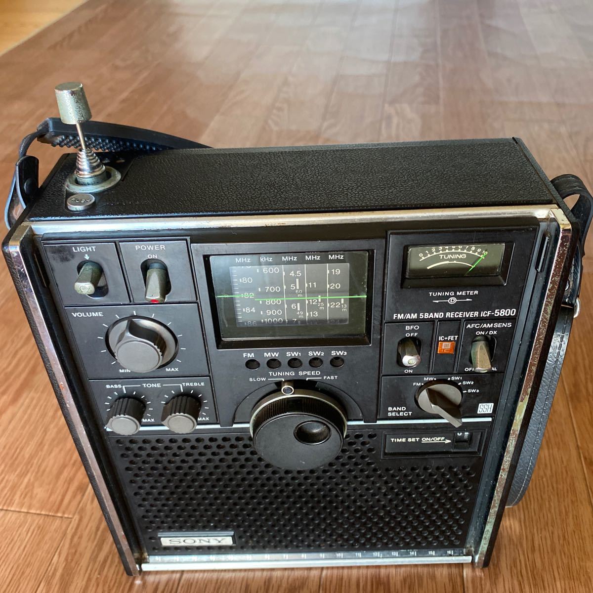 ICF-5800 SONY ソニー ラジオ スカイセンサー FM⁄AM 5BAND - IC-5800 5 