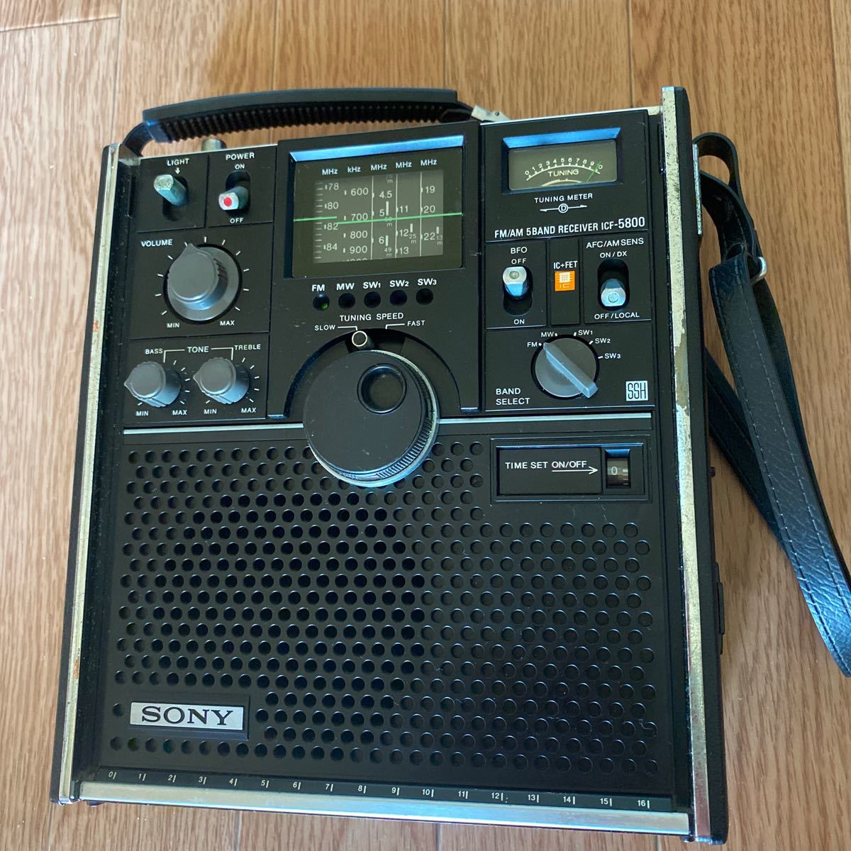 ICF-5800 SONY ソニー ラジオ スカイセンサー FM⁄AM 5BAND - IC-5800 5 