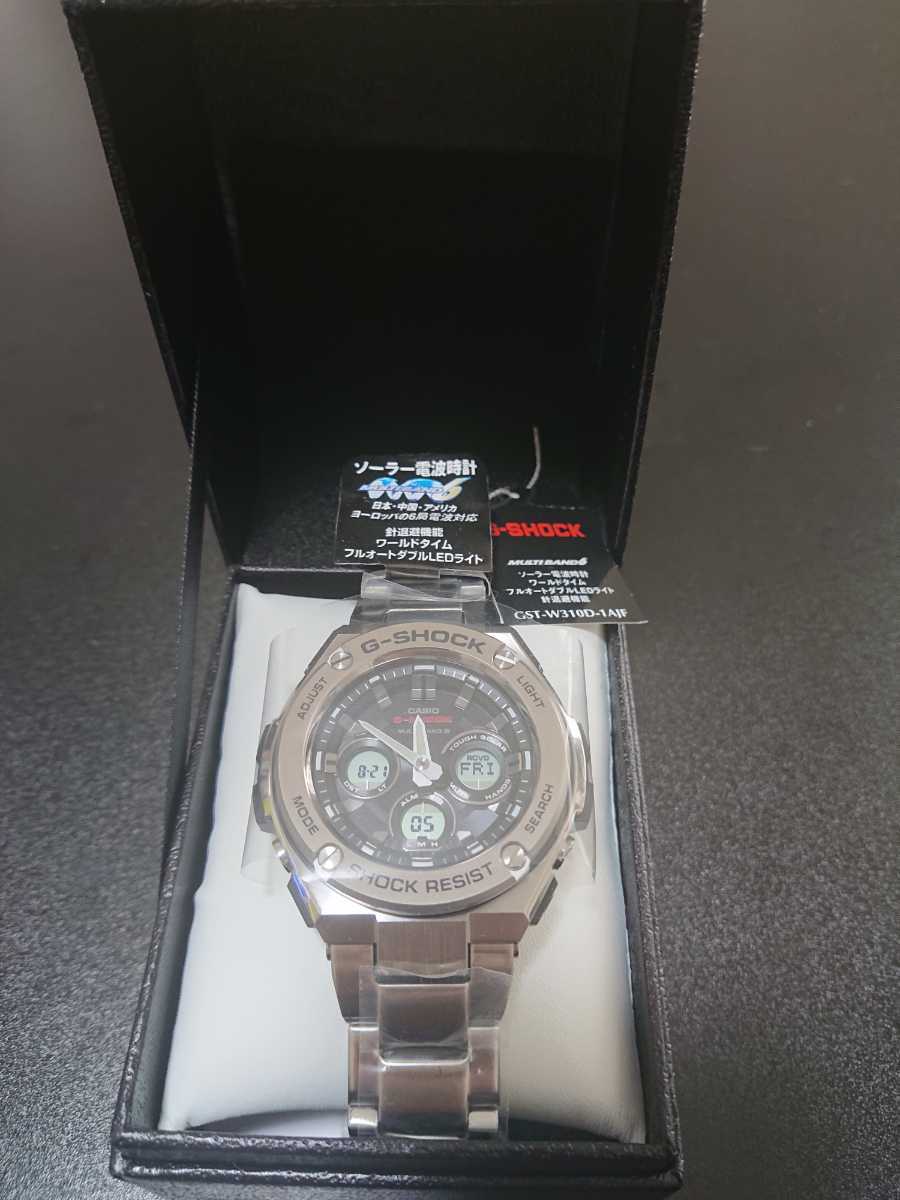 お得，本物保証 カシオ CASIO G-SHOCK G-STEEL GST-W310D-1AJF 電波ソーラー マルチバンド6 品(TOUGH SOLAR)｜売買されたオークション情報、yahooの商品情報をアーカイブ公開 - オークファン G-SHOCK