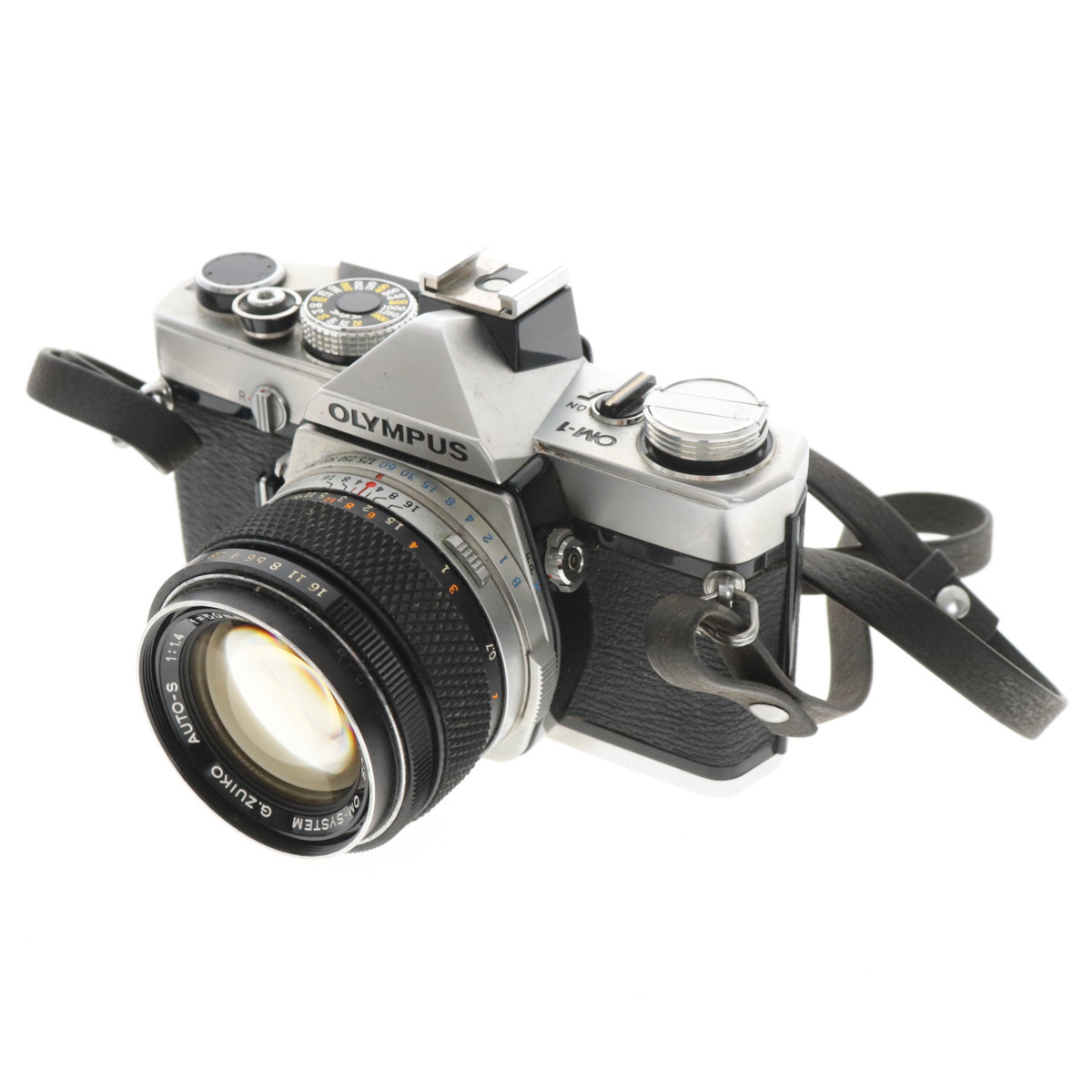 □ OLYMPUS オリンパス フィルムカメラ OM-1 一眼レフ G.ZUIKO AUTO-S