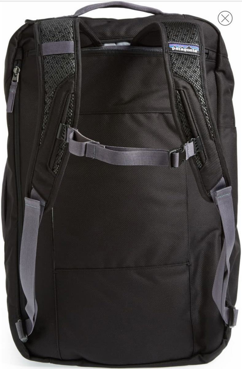 旅行用品 Patagonia ブラックホール MLC 45L 3way グレー／クロ