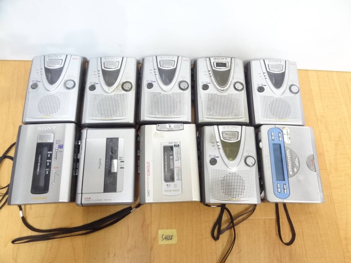 SONY カセットコーダー TCM-400/TCM-450/TCM-500/WM-GX410/TCS-600
