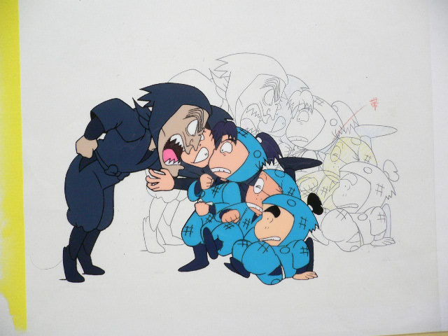 忍たま乱太郎 2000年作画 セル画 下書き 合計約40枚 亜細亜堂