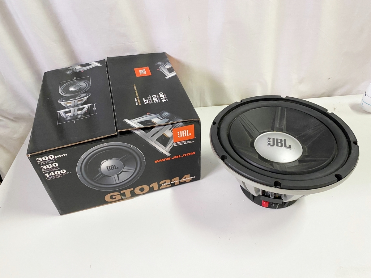 JBL GTO1214 30cm サブウーハー ウーファー 動作OK 自動車、オートバイ