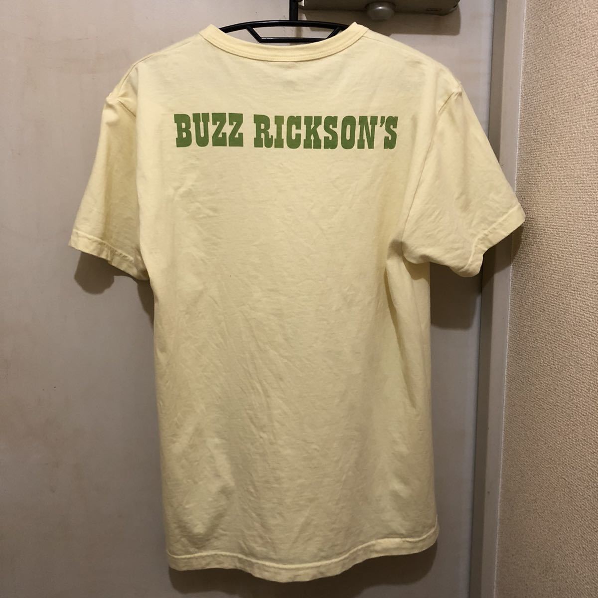 Mサイズ！USA製 バズリクソンズ×PEANUTS (スヌーピー )古着半袖Tシャツ 