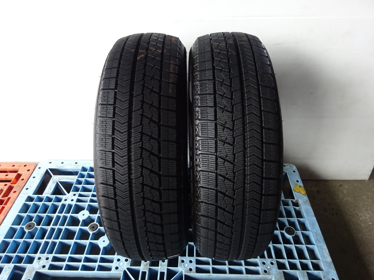 福島発 175/60R16 82Q 8.5分山 ブリヂストン BLIZZAK VRX 2018年製 2本