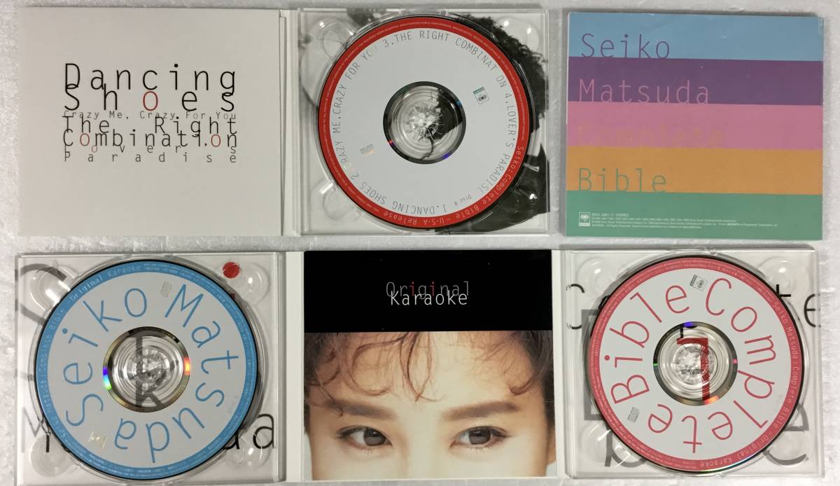 Complete 松田聖子 Matsuda Seiko Bible 8枚組 CD-BOX｜Yahoo!フリマ