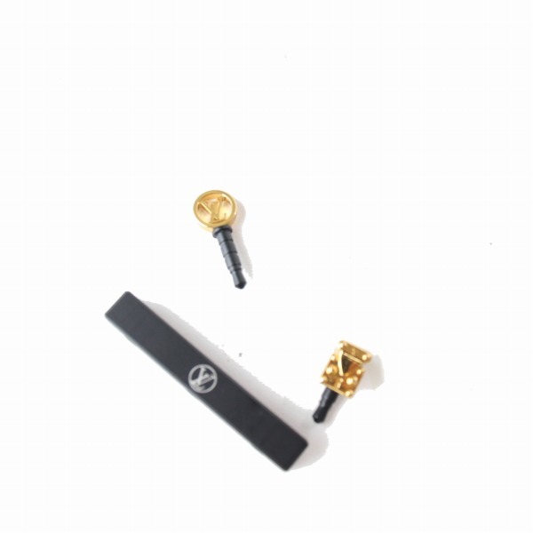 LOUIS VUITTON イヤホンジャック フォンプラグアイコニック 1円 ルイヴィトン ☆ フォンプラグ アイコニック イヤホンジャック