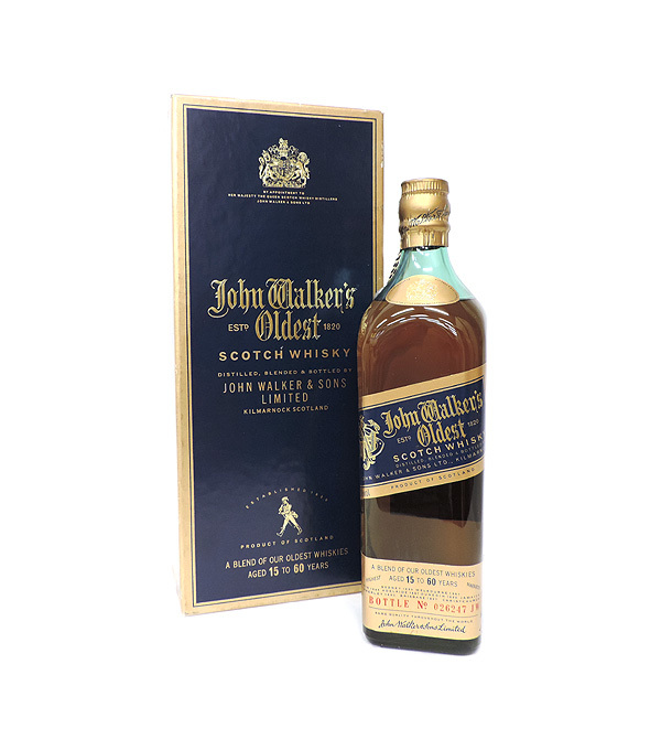 ジョニーウォーカー オールデスト Walker Oldest Scotch Whisky 未開栓