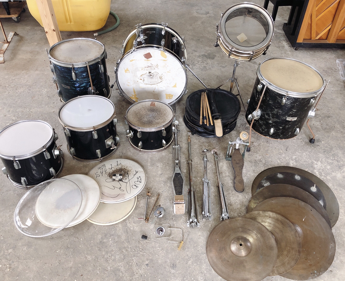 激安大特価，高品質 ジャンク PEARL MODERN JASS ドラムセット 動作 