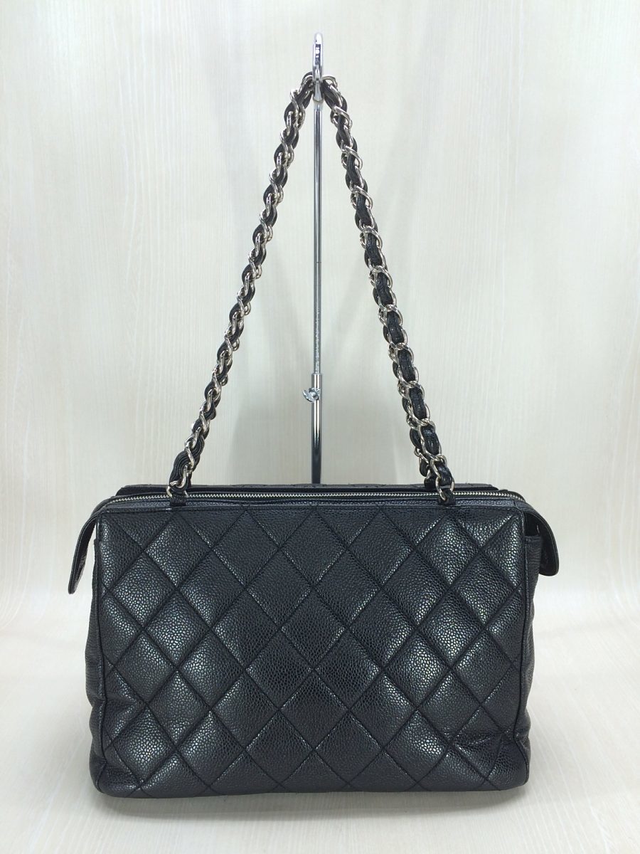 CHANEL ショルダーバッグ シャネル レザー 黒 公式通販 CCロゴ