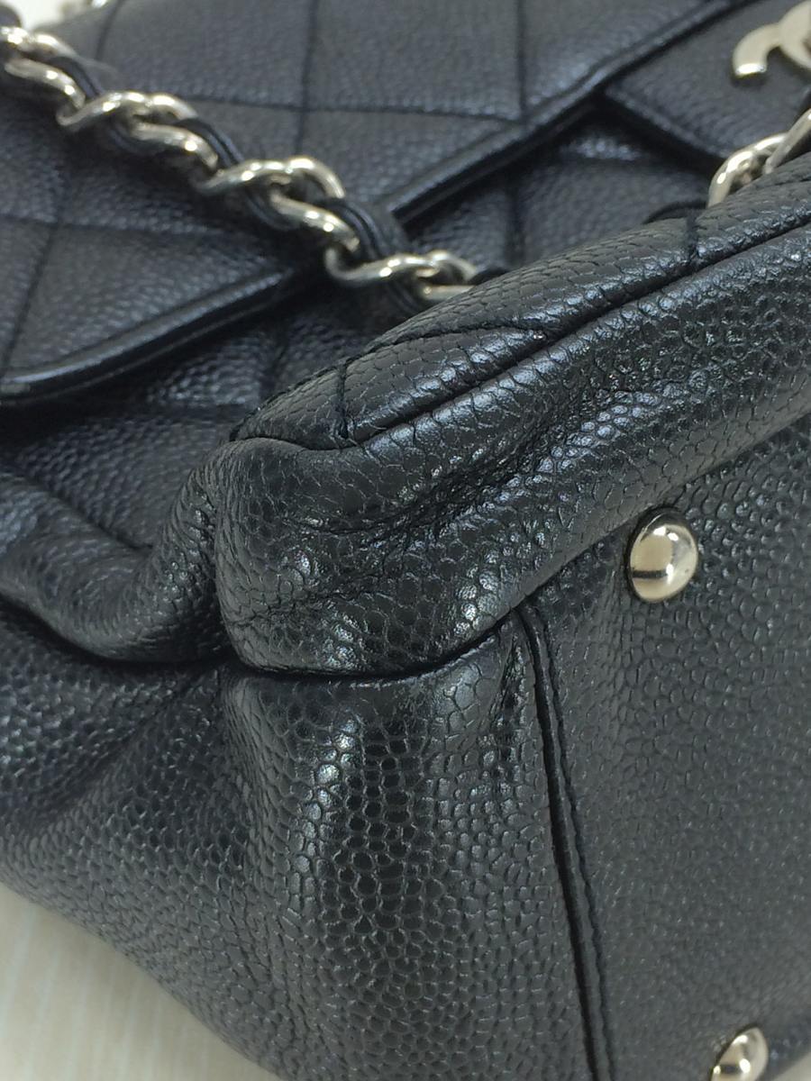 CHANEL ショルダーバッグ シャネル レザー 黒 公式通販 CCロゴ