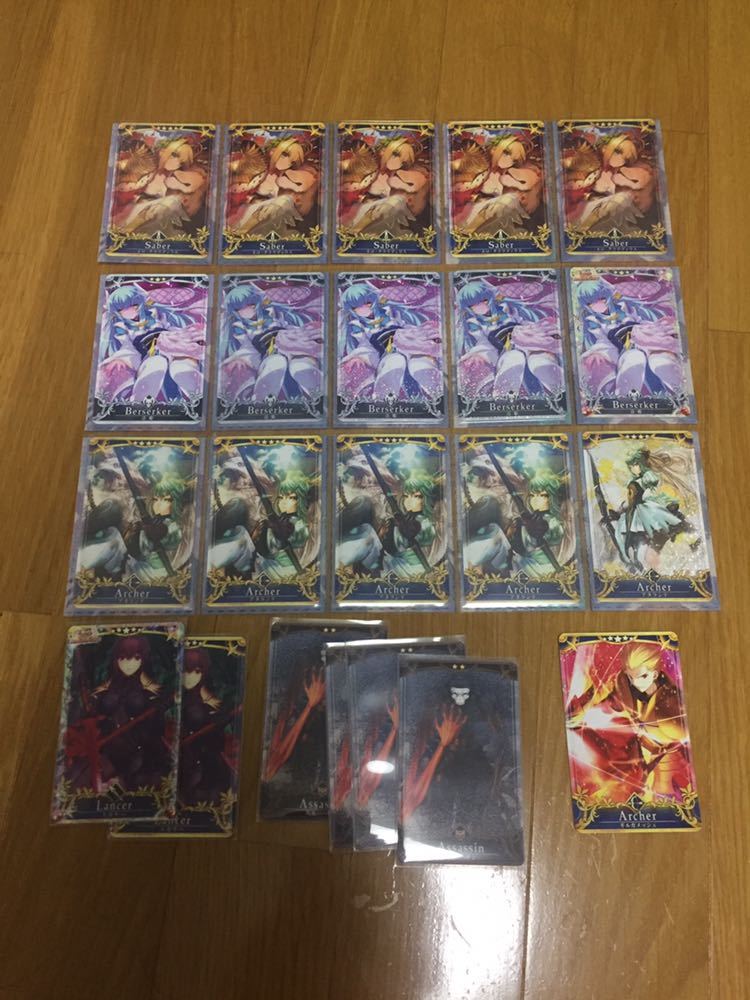 FGOアーケード 引退セット アイミーカード アルジュナ 孔明 ジャンヌ