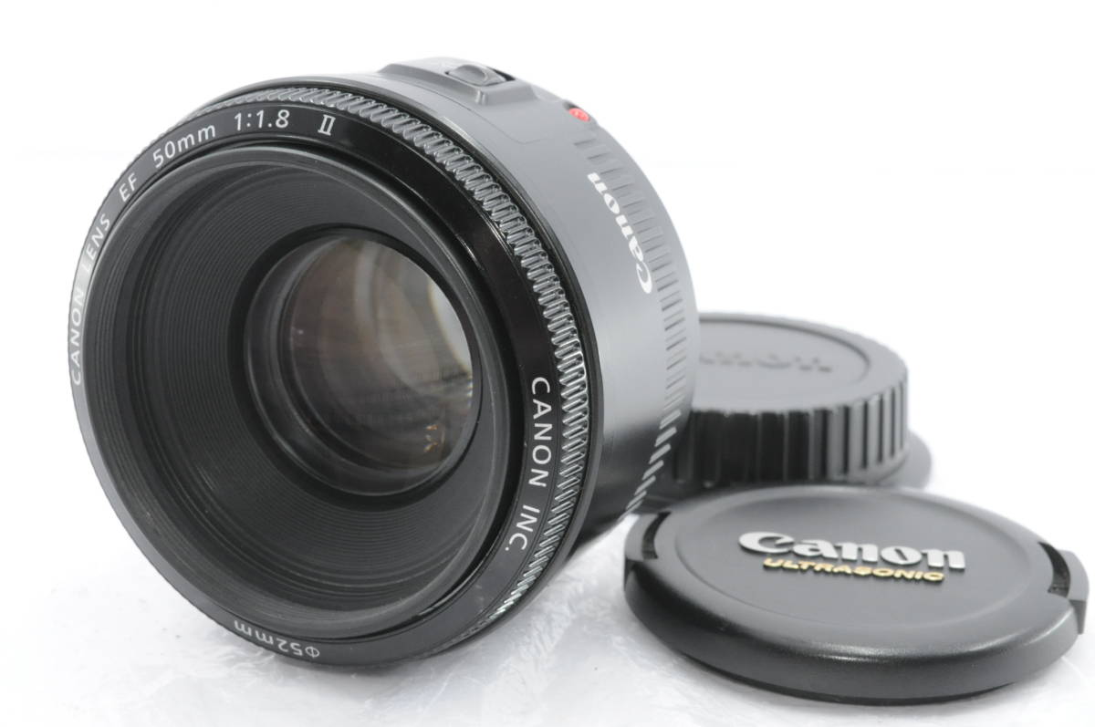 F1.8 EF50mm Canon STM キヤノン EF 50mm - フルサイズ対応 II 単焦点 