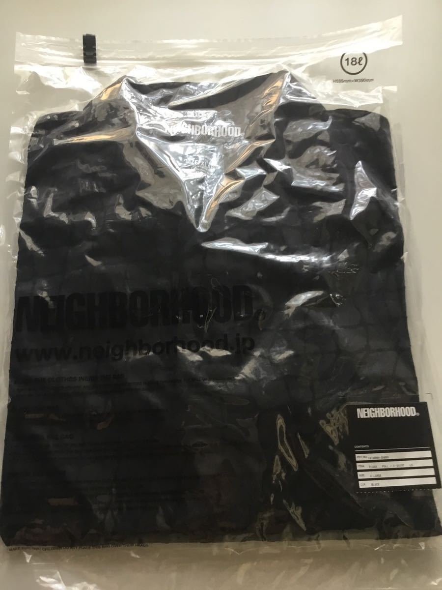 定価以下 未開封 XL Neighborhood FLOCK PULL C-SHIRT LS Black ネイバーフッド Wtaps Descendant Supreme 定価 : 26000円 sacai XL wtaps MILS2001 SHORTS ONLINE