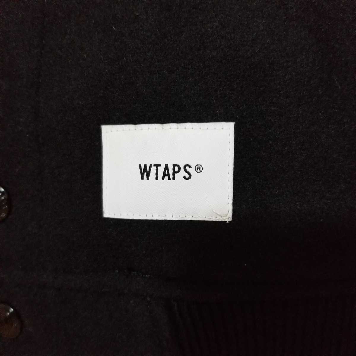美品.18AW.Sサイズ.WTAPS.クラブジャケット CLUB/JACKET.WOPO.MELTON 