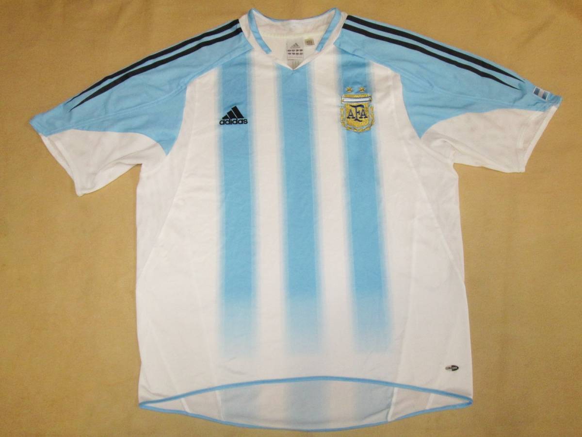 アディダス アルゼンチン代表 サッカー ユニフォーム 2XO USAサイズ L 