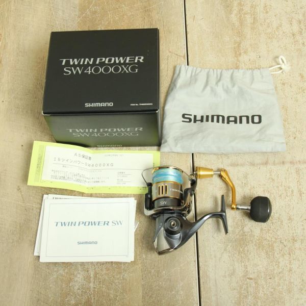 お買い得，新作 シマノ 15ツインパワーSW4000XG リール 釣り フィッシング mc01030599(シマノ)｜売買されたオークション情報、yahooの商品情報をアーカイブ公開 - オークファン シマノ