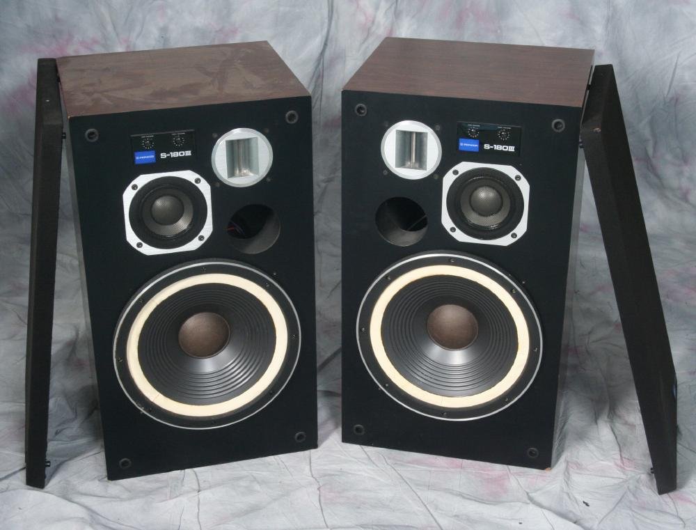 PIONEER パイオニア S-180 ペア スピーカー Pioneer - 3ウェイ Yahoo 