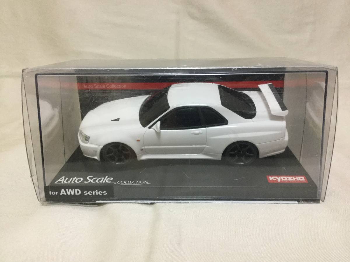 京商 ミニッツ☆日産 スカイライン GT-R V・Spec Ⅱ Nur (R34)☆ニュル