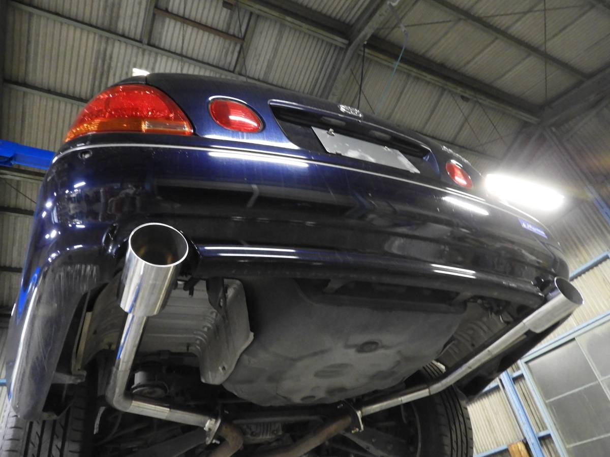 JZS161 16 【送料無料】16アリスト マフラー リアピース ストレート