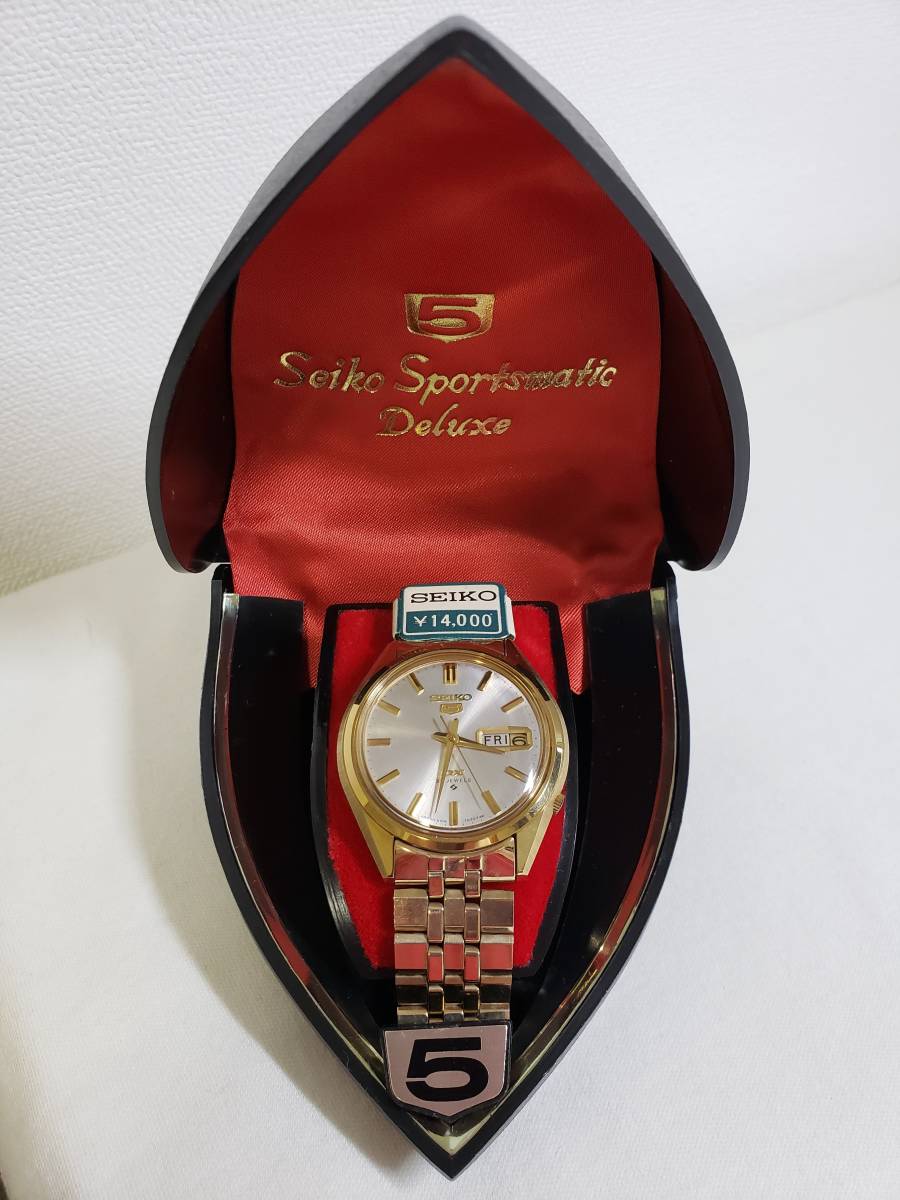 デッドストック品 セイコー ファイブデラックス SEIKO 5DX 6106-7030