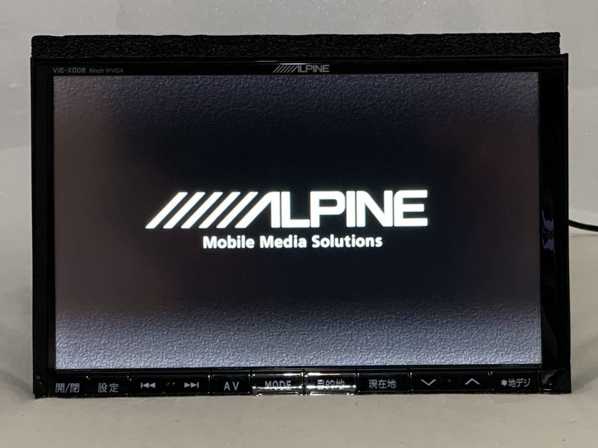 アルパイン ALPINE Yahoo!オークション VIE-X008 - DVD HDDナビ