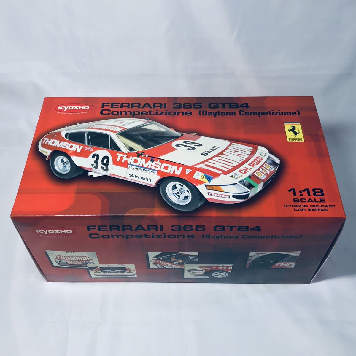 1⁄18 京商 Ferrari 0 GTB4 フェラーリ365GTB⁄4デイトナ・コンペティ