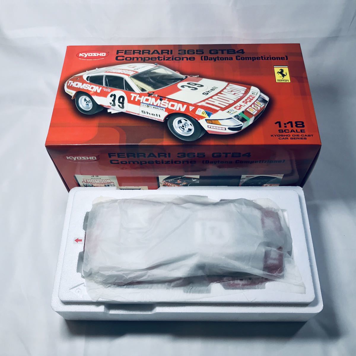 1⁄18 京商 Ferrari 0 GTB4 フェラーリ365GTB⁄4デイトナ・コンペティ