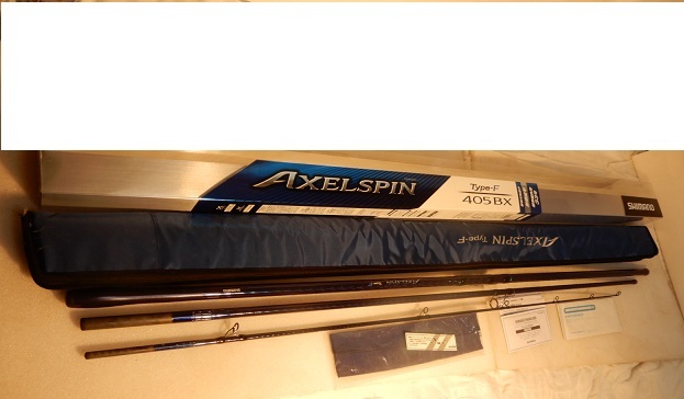 シマノ アクセルスピン タイプF 405BX 33号 1回使用のみ(シマノ)｜売買されたオークション情報、yahooの商品情報をアーカイブ公開 - オークファン 投げ竿