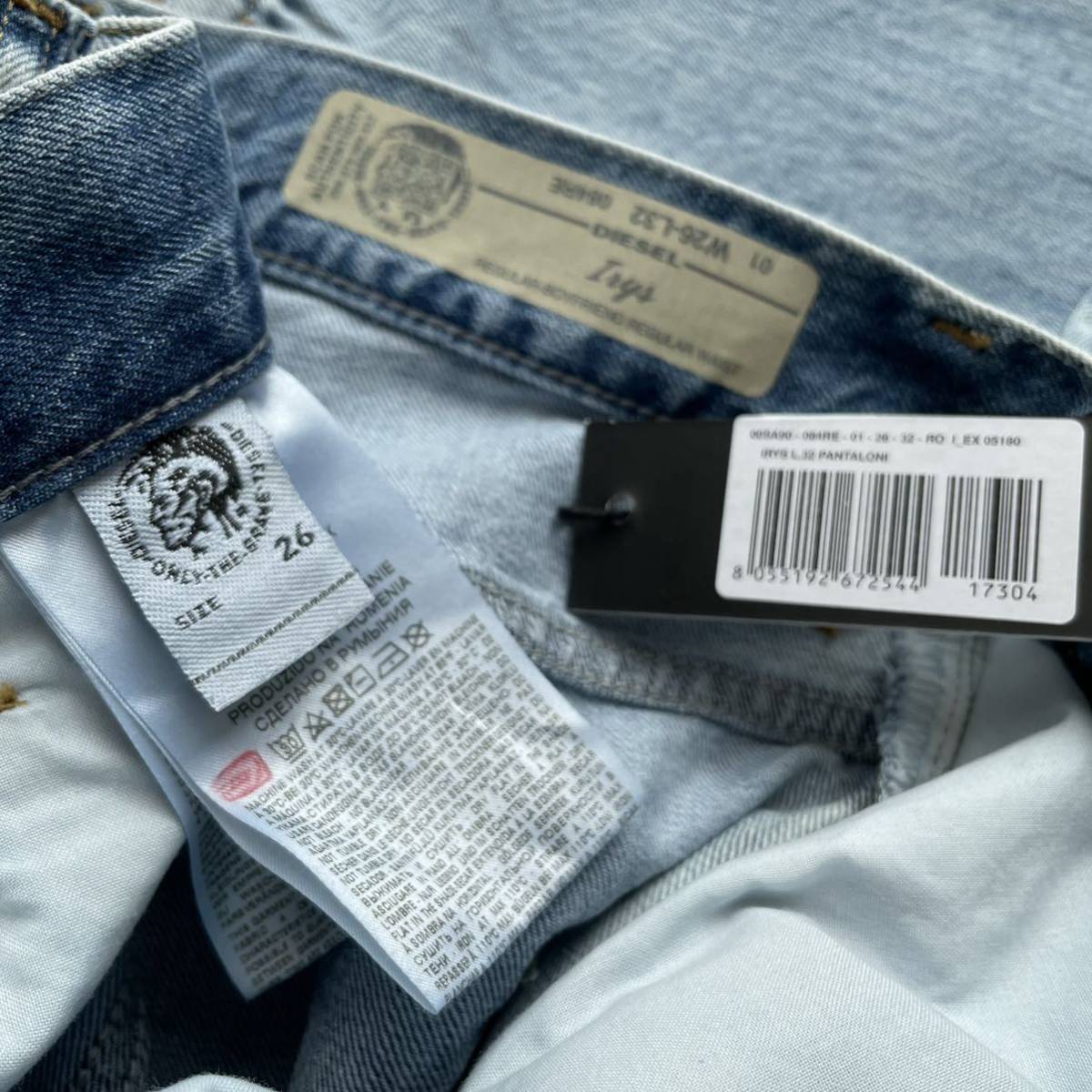 新品 未使用 タグ付き☆定価27,500円 die DIESEL ディーゼル 