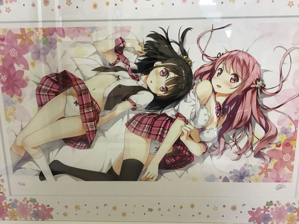 定番，安い 【同梱不可】アールビバン 版画 カントク PINK×PINK×PINK