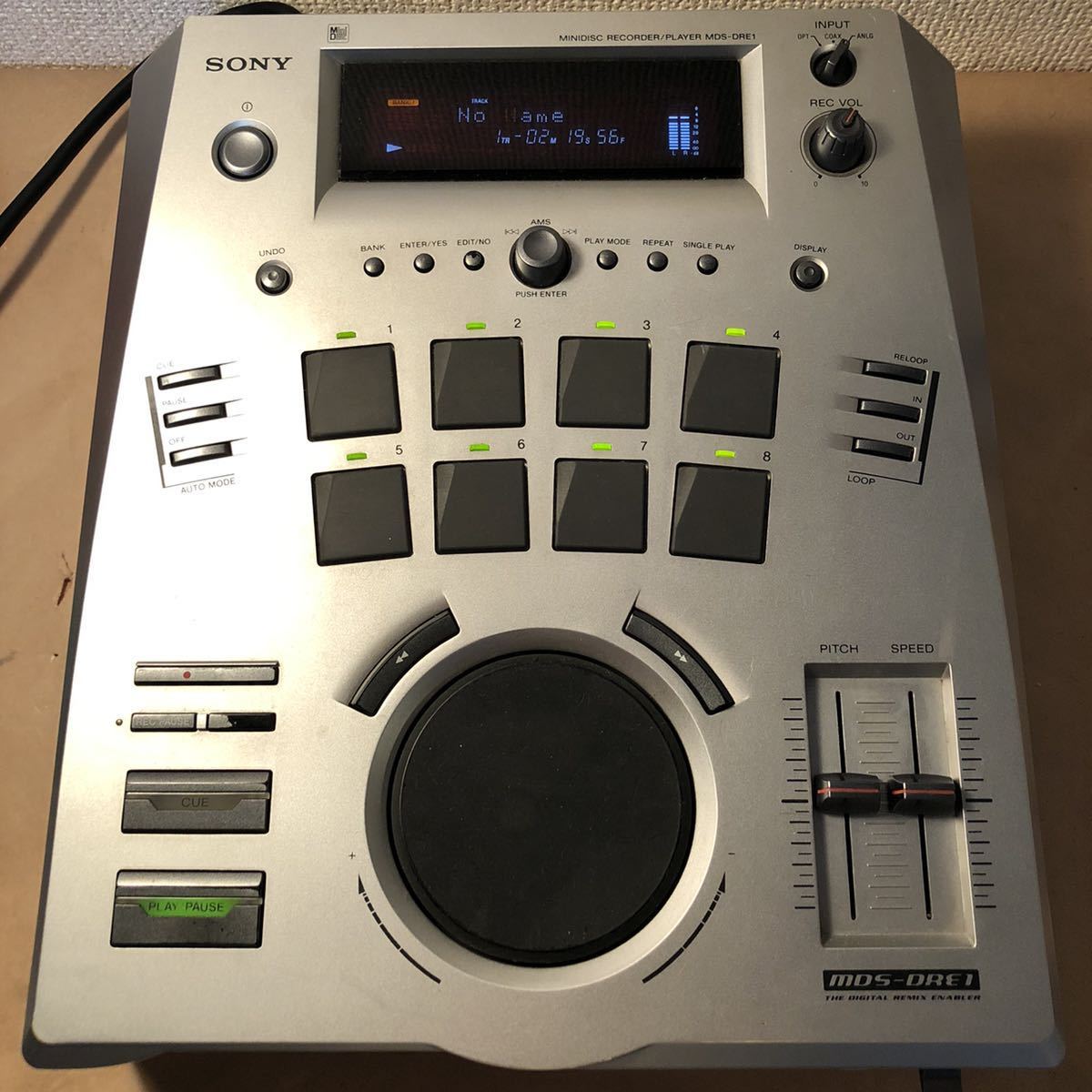 SONY MDS-DRE1 リミックスMDレコーダー サンプラー MDプレイヤー