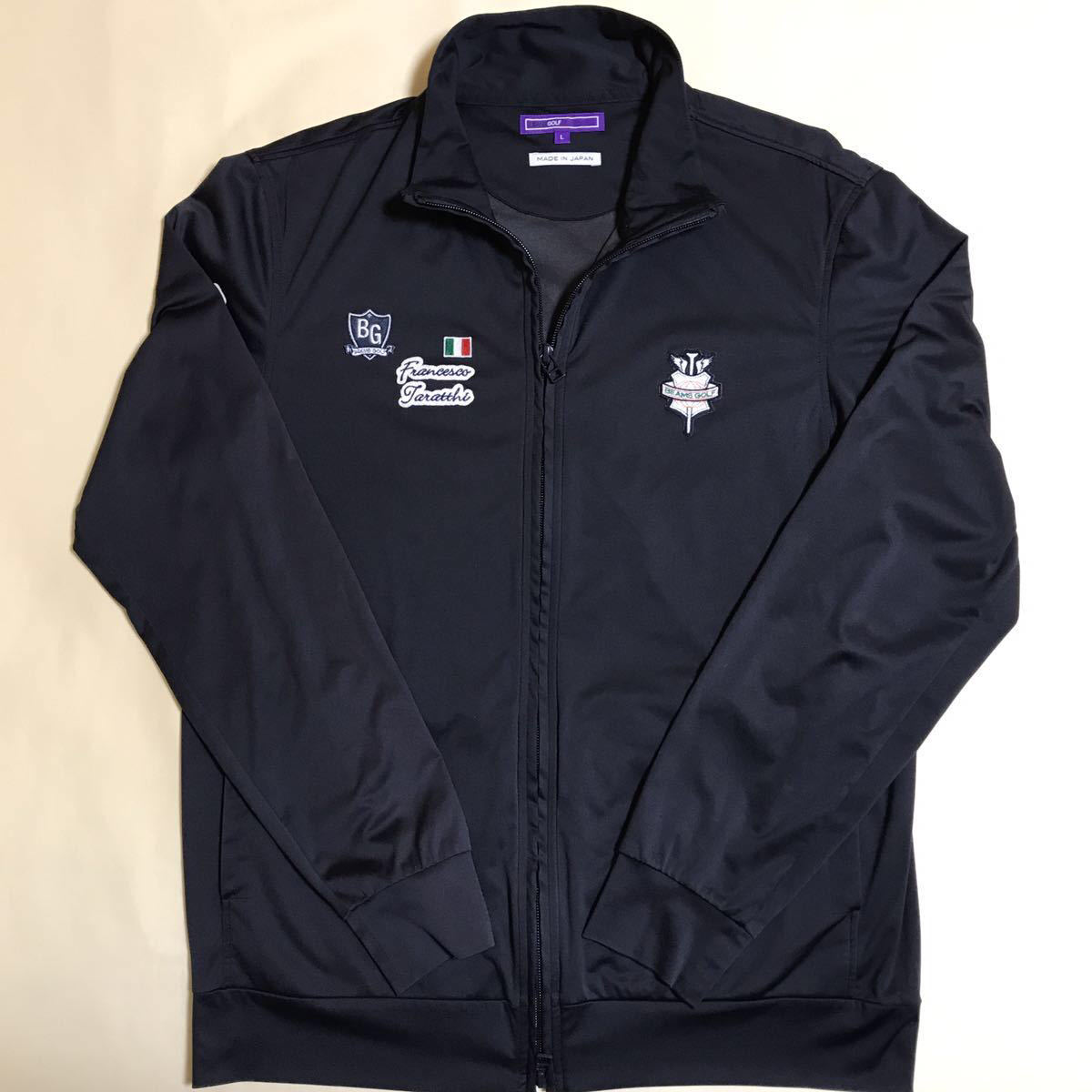 BEAMS GOLF ビームス ゴルフ ストレッチ ジップジャケット ダークネイビー L_2