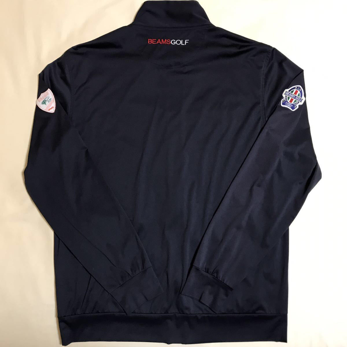 BEAMS GOLF ビームス ゴルフ ストレッチ ジップジャケット ダークネイビー L_7