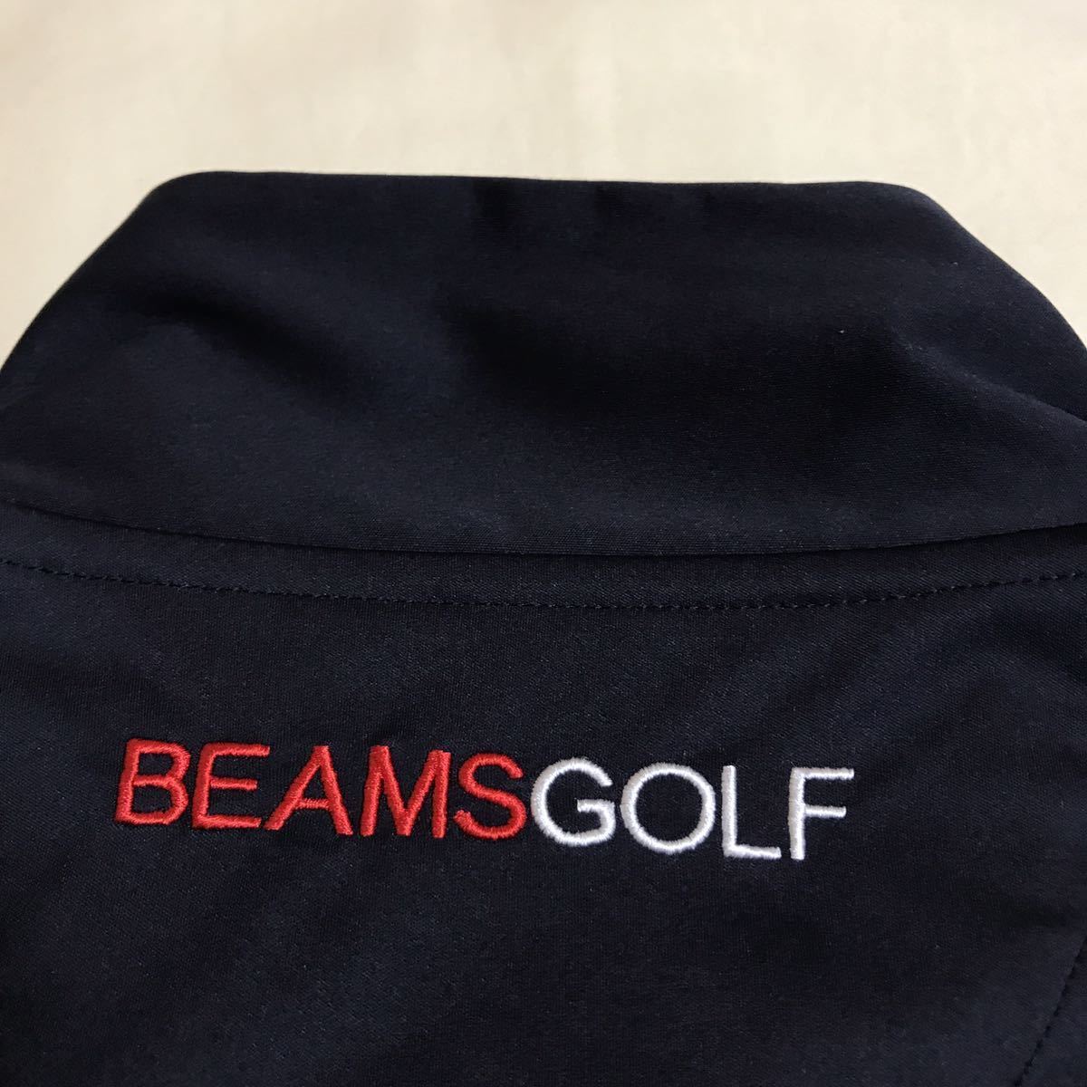 BEAMS GOLF ビームス ゴルフ ストレッチ ジップジャケット ダークネイビー L_8