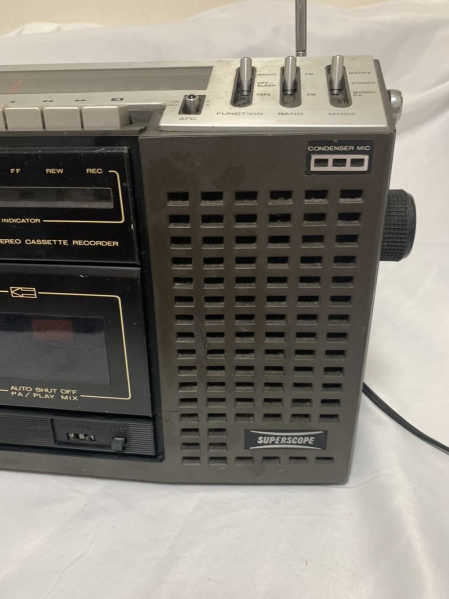 1円～MARANTZ ラジカセ『SuperScope CRS-2000』店舗用インテリア 1975