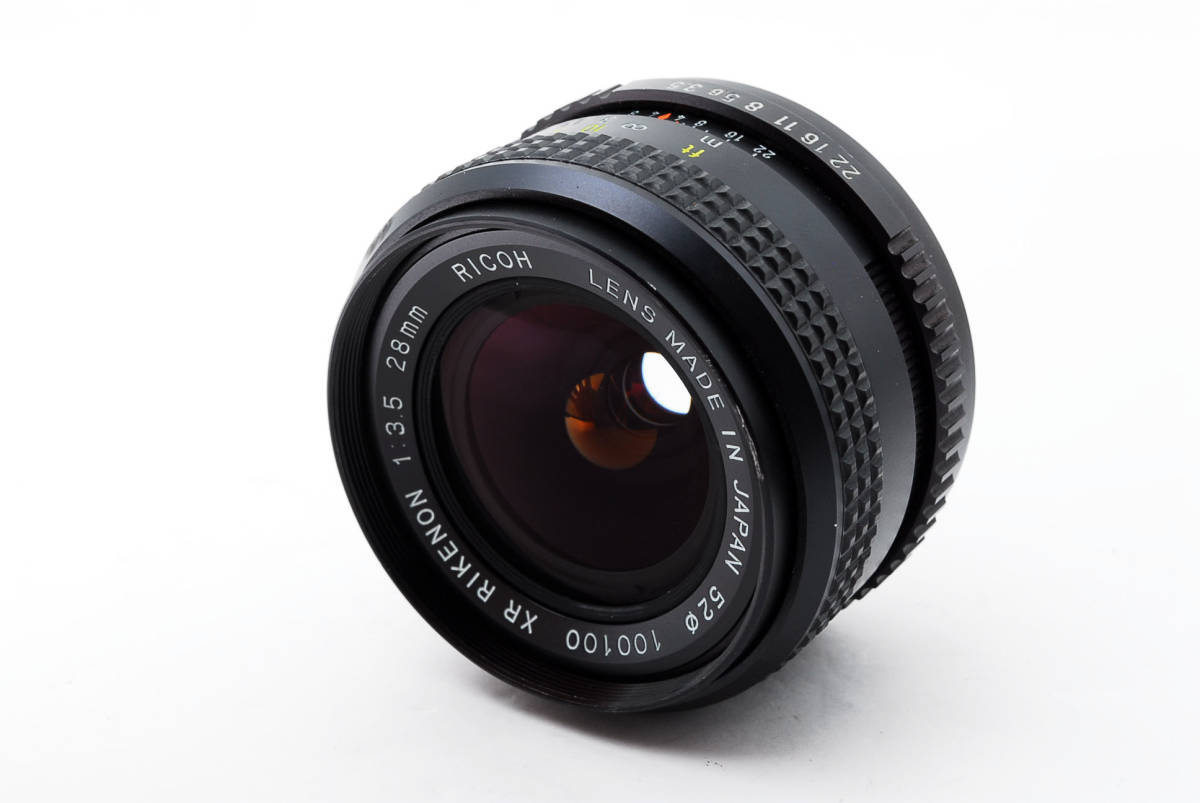 最大級の通販サイト ◇美品◇ RICOH XR RIKENON 28mm F3.5 リコー