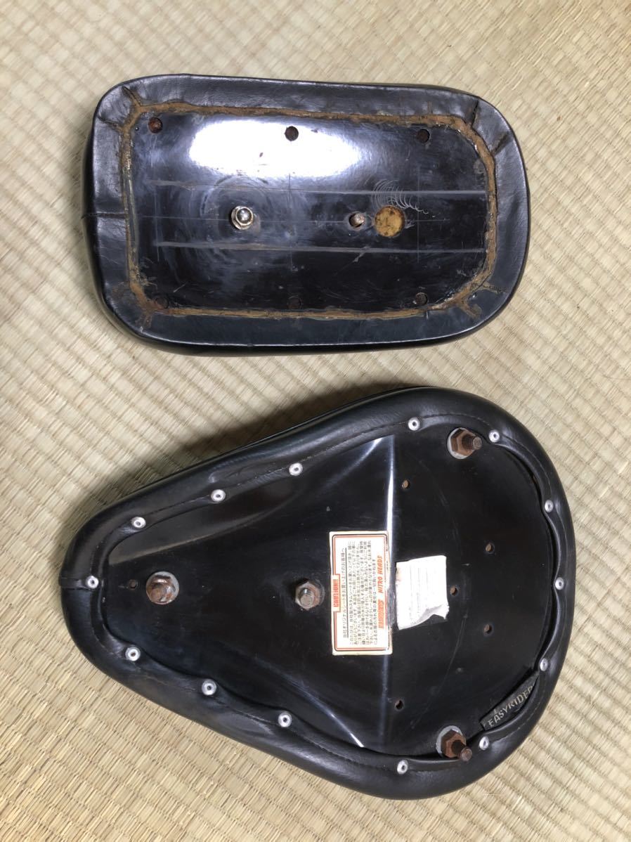 イージーライダース　キングアンドクイーン ソロシート タンデムシート リアシート ソロシート タンデムシート セット イージーライダー easy riders