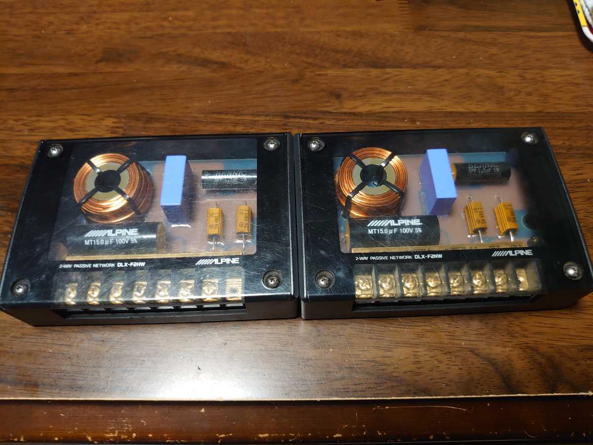 ALPINE アルパイン DLX-F2NW 2WAY パッシブネットワーク 説明書付き