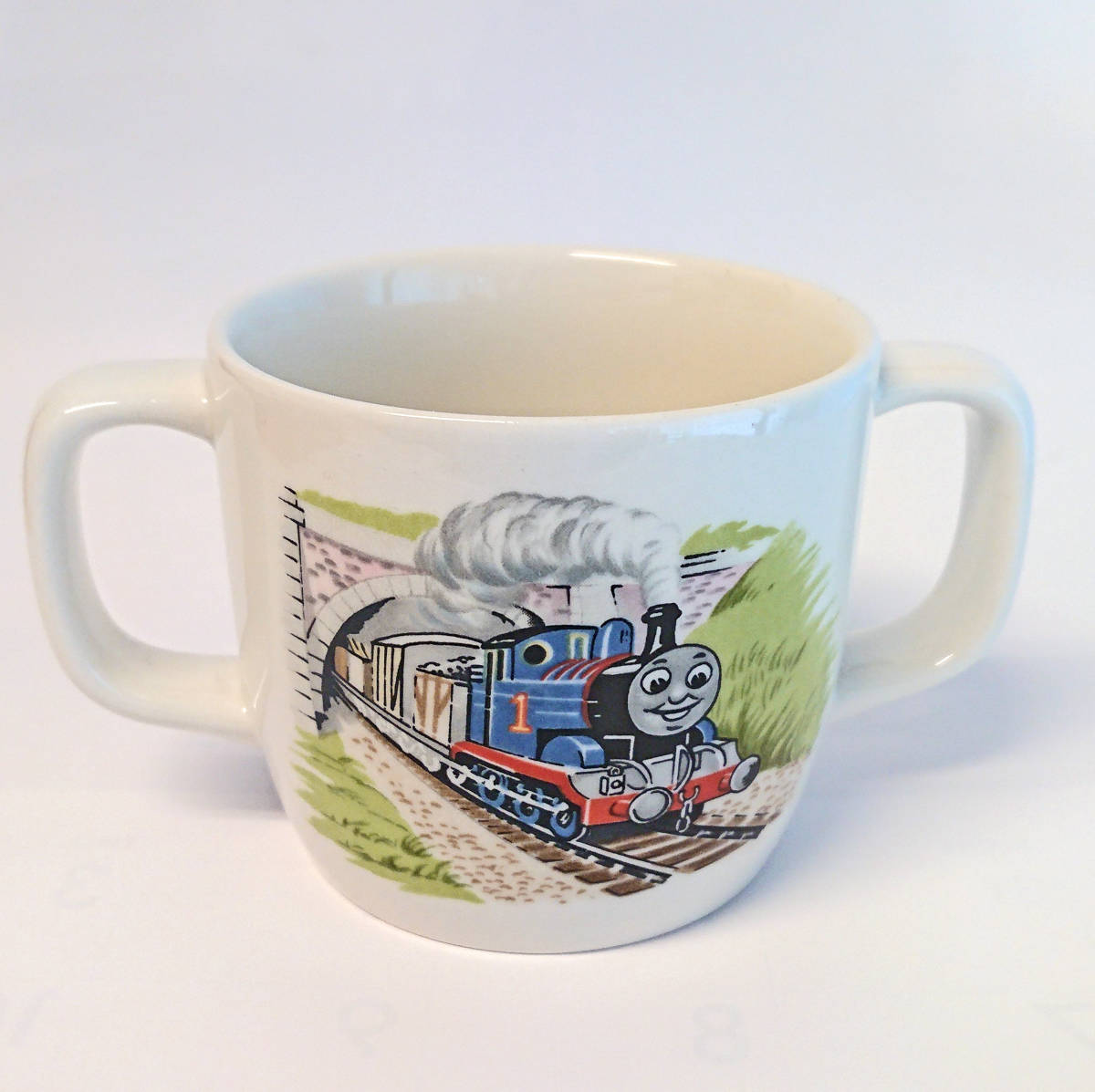 お買い得，新品 WEDGWOOD ウェッジウッド 機関車トーマス 両手ハンドルマグ 英国製 1980年代 ほぼ(ウェッジウッド)｜売買されたオークション情報、yahooの商品情報をアーカイブ公開 - オークファン ウェッジウッド