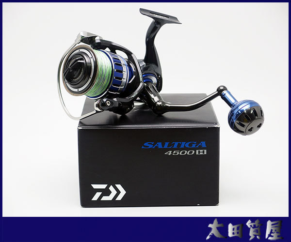 【新作，お得】 質屋出品 DAIWA 15ソルティガ 4500H SALTIGA ハンドル左右交換可能 カツオ シイラ ヒラマサ 1円(ダイワ)｜売買されたオークション情報、yahooの商品情報をアーカイブ公開 - オークファン ダイワ