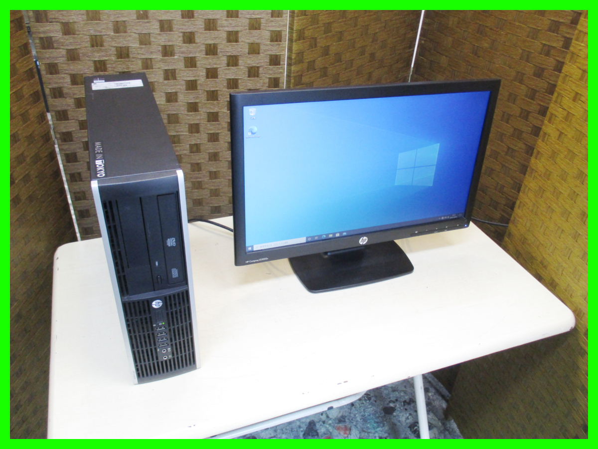 ◇ HP デスクトップ パソコン Compaq Pro 6300 SFF 20インチ モニター