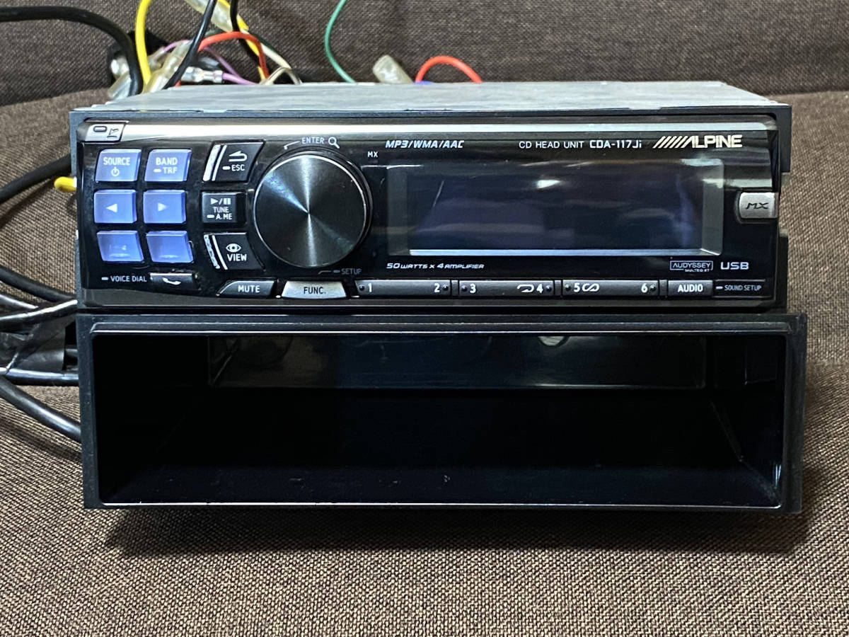 ALPINE CDA-117Ji CDヘッドユニット アルパイン オーディオ Amazon