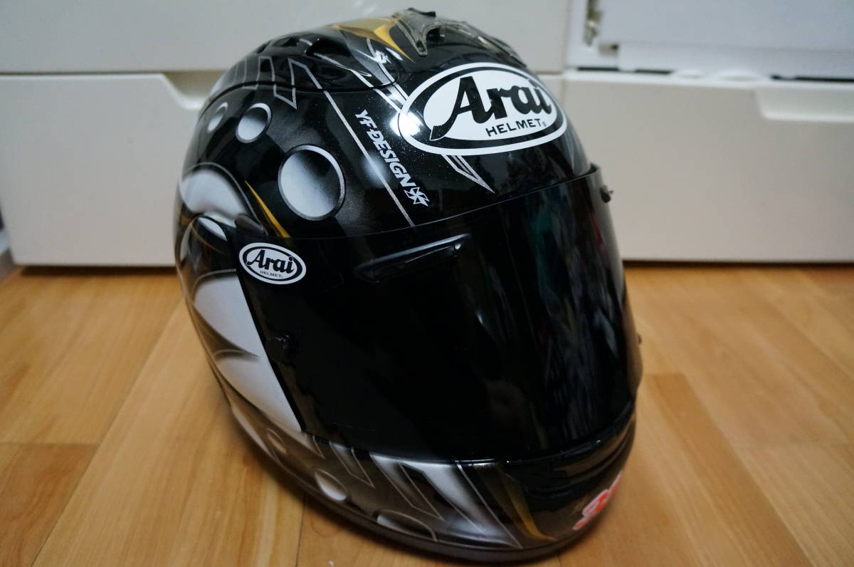 廃版 Arai RX-7RR5 原田 哲也 選手 レプリカ ハラダ HARADA フル 