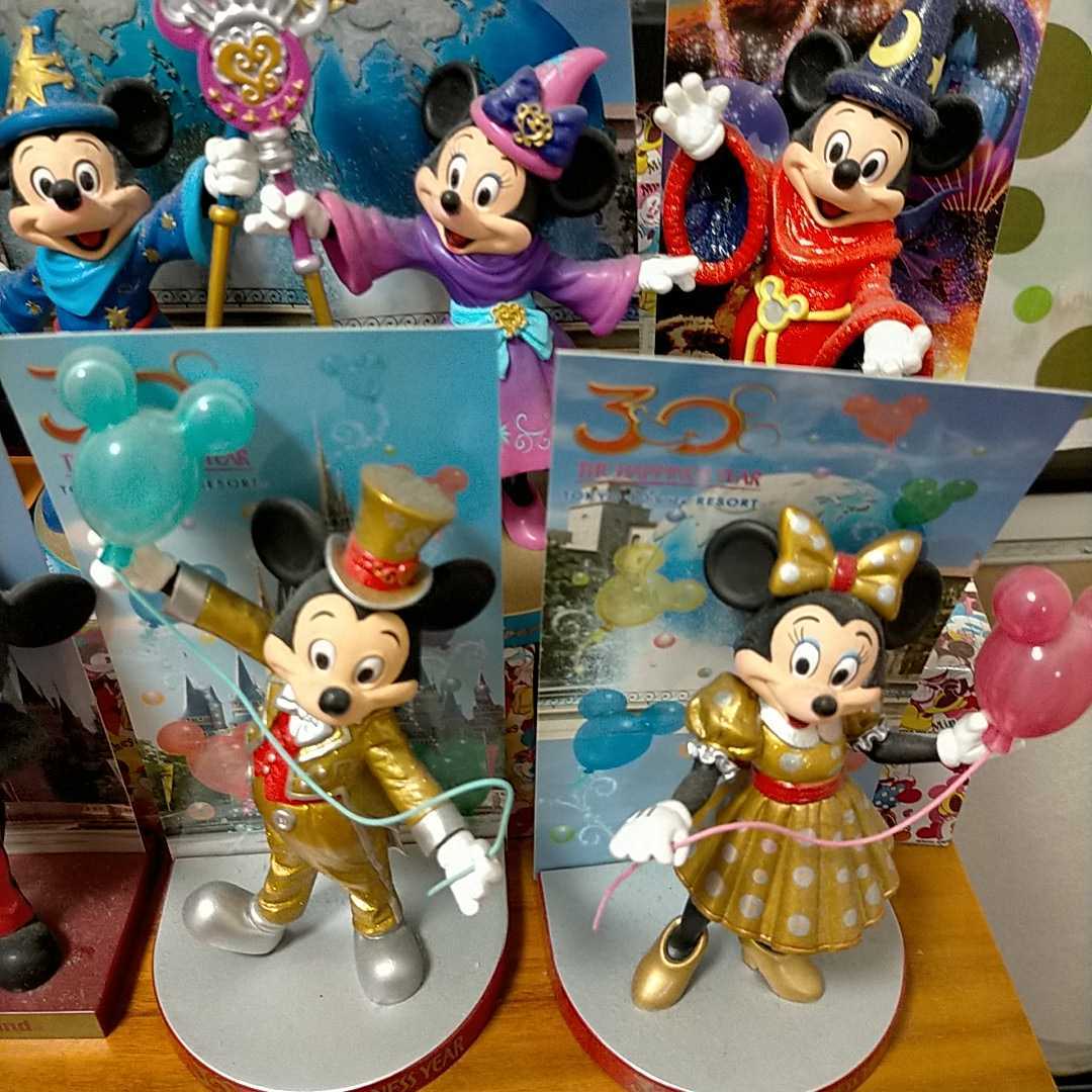 ディズニー フィギュアリン☆ミッキー＆ミニー☆ディズニーランド30