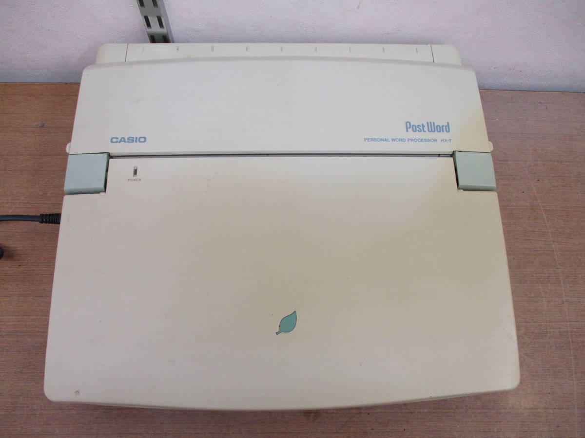 ★CASIO製ワープロ★PX-8★付属品多数★動作保証あり★ HX-7 カシオ CASIO Post Word ワープロ PostWord 付属品多数 モノクロ