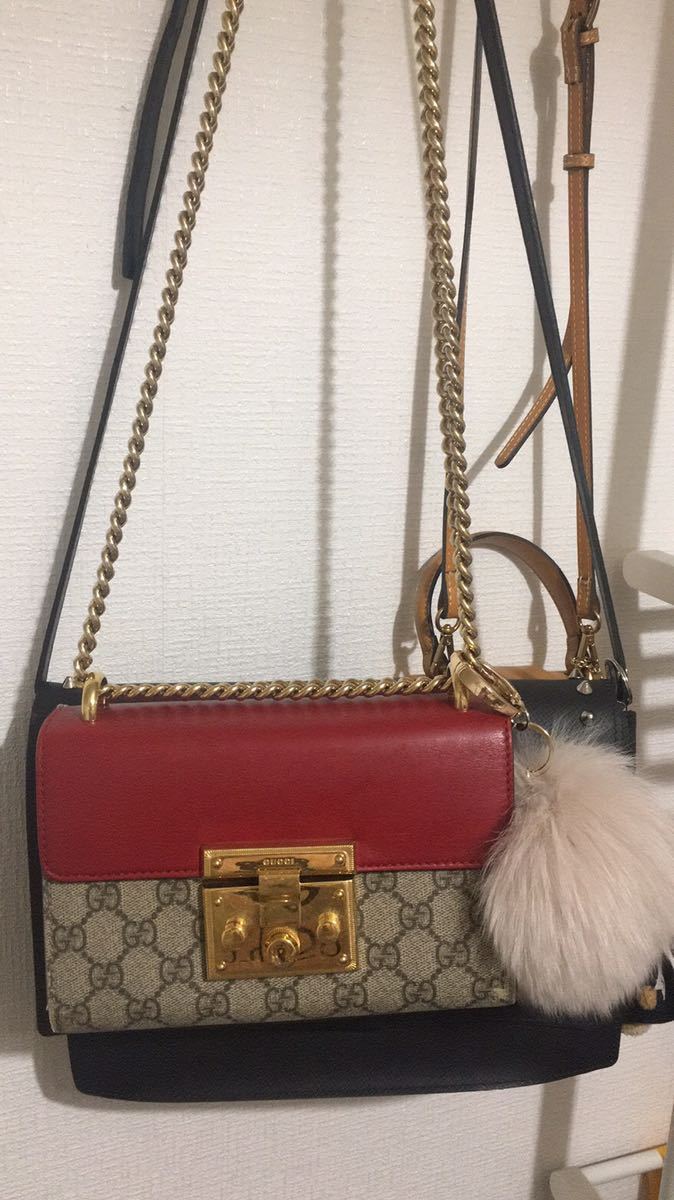 グッチ パドロック バッグ レディース Padlock ショルダー ショルダー 