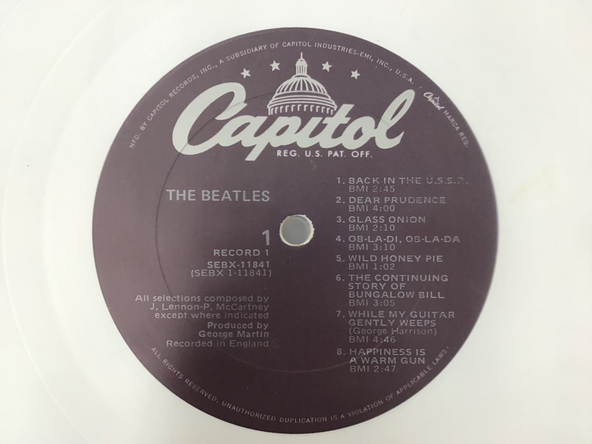 7534RE]LP / THE BEATLES / S/T / カラー盤 / US The Beatles ⁄ Let It