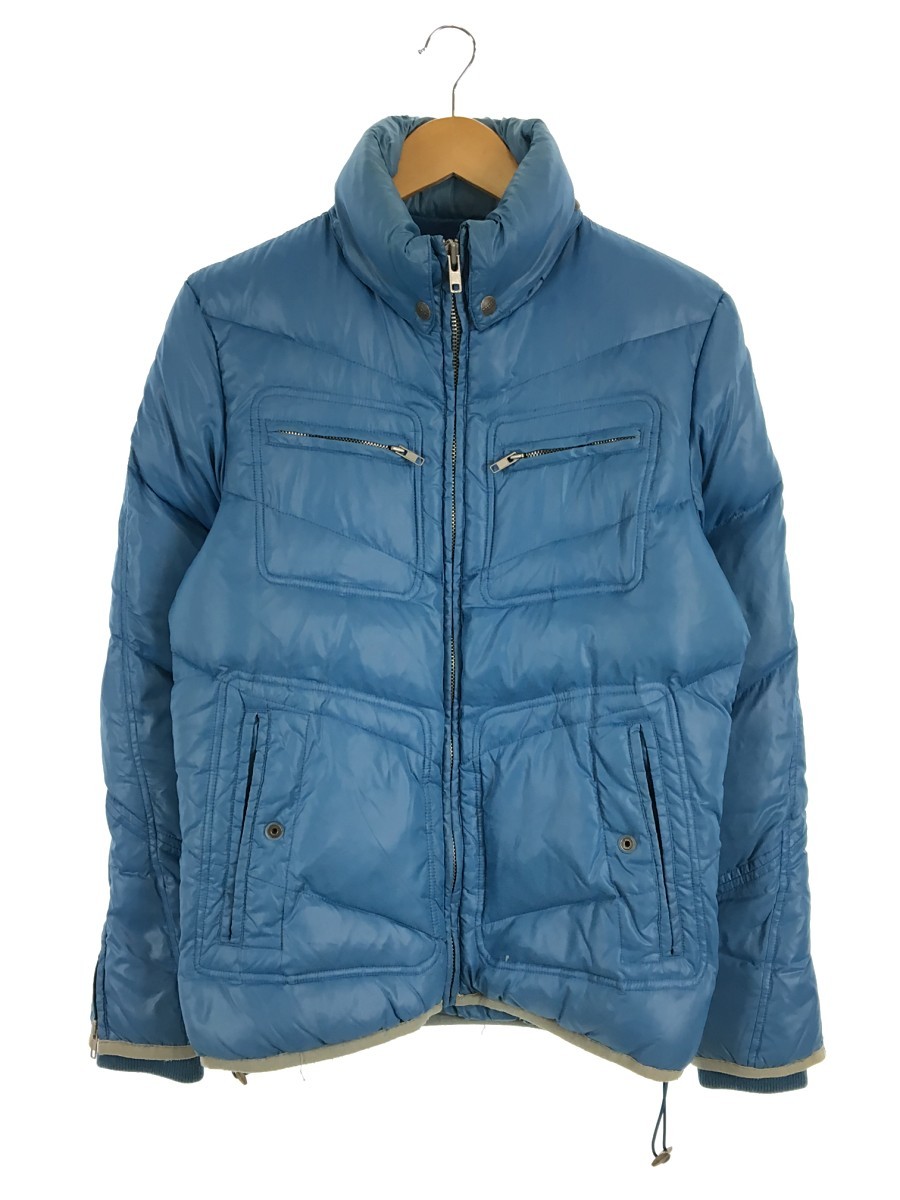 安い，爆買い DIESEL ダウンジャケット/S/ナイロン/BLU/無地(Sサイズ)｜売買されたオークション情報、yahooの商品情報をアーカイブ公開 - オークファン Sサイズ